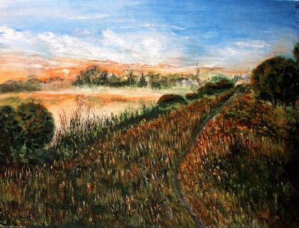 Закат в Березовке