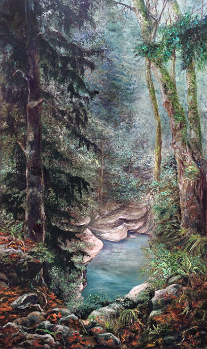 Лесное озеро