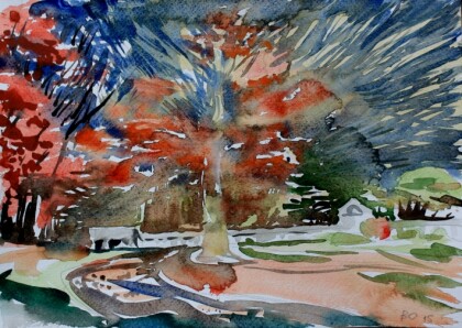 Осень в Массачусетсе.