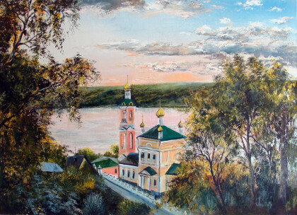 Рассвет над Плёсом