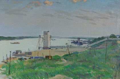 Элеватор у Волги