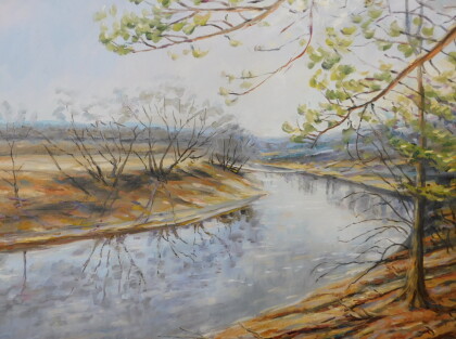 Мартовский день на Оболянке