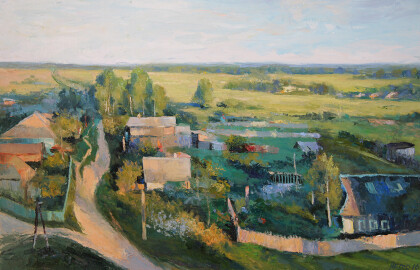 деревенский пейзаж