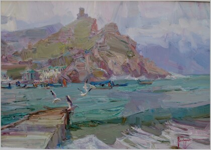 Зимняя рыбалка в Балаклаве