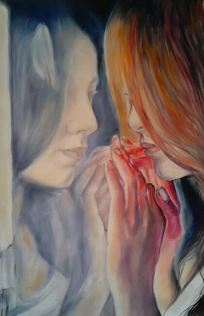 отражение в окне