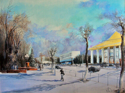 Вид на театр