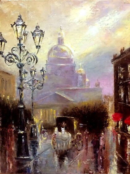 Вечерний Исакий