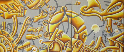 Движение оранжевое. Диптих