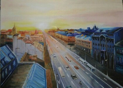 Ванильное небо