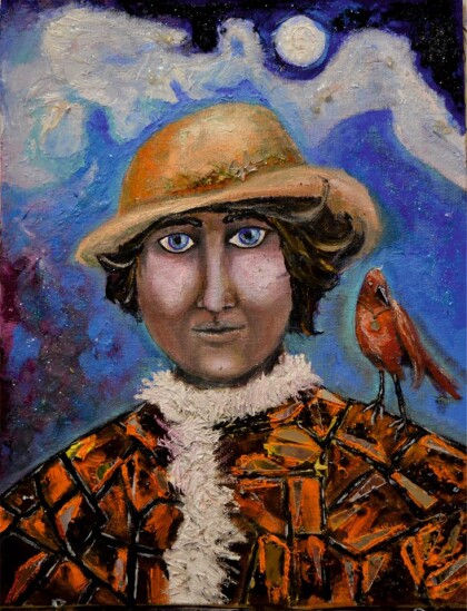 Красная птица