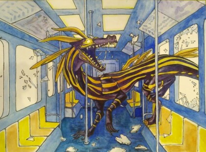 Монстр в метро