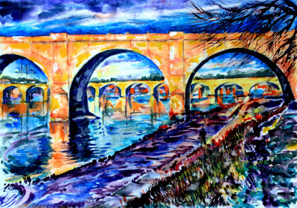 Пенсильвания. Набережная Харисбурга.