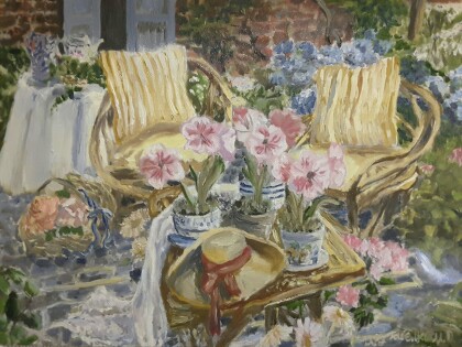 У бабушке на даче