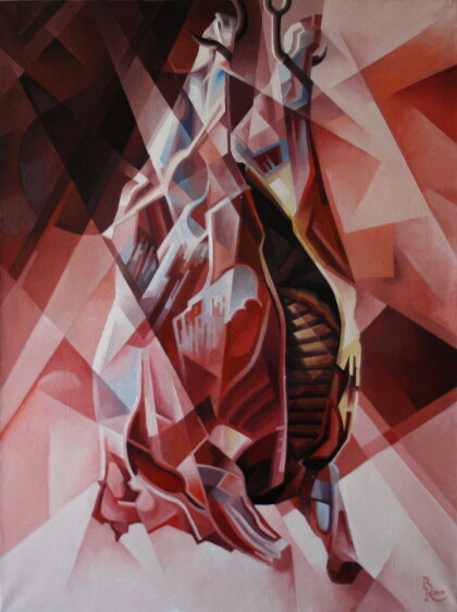 Красное на красном. Пост-кубофутуризм