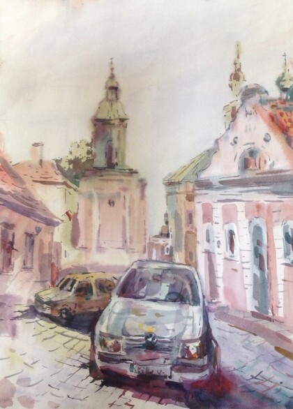 Утро в Величко.