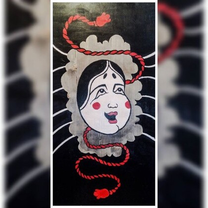 маска театра Кабуки