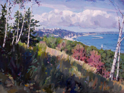 Ульяновск, вид от Гончаровской беседки