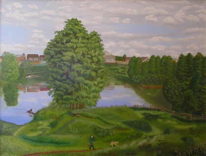 Утро в Воронцовке. Бузулукский бор