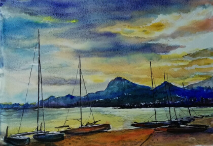 Теплый вечерок