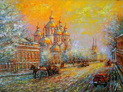 Зима в старом Ровно