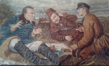 “Охотники на привале”