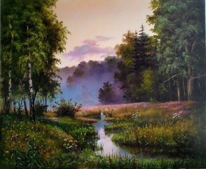 Лесной ручей