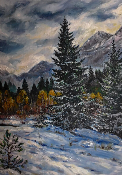 зима пришла