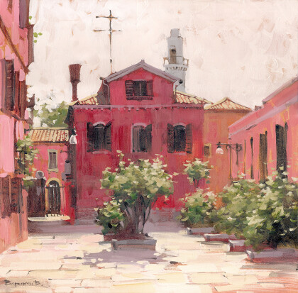 Дворик в Мурано