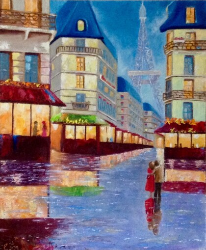 Париж, любовь