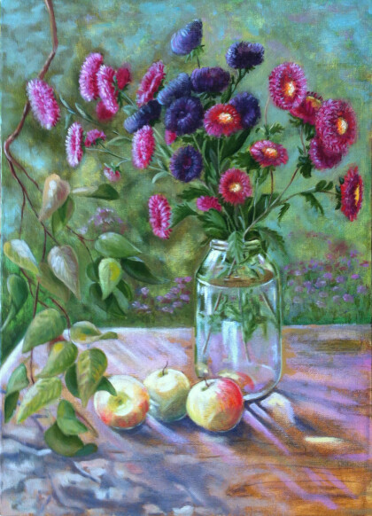 Астры - последний поцелуй осени