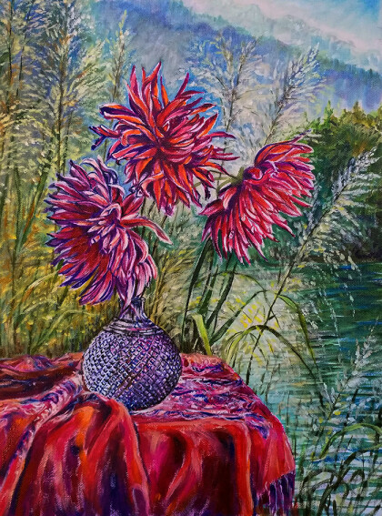 Букет у воды