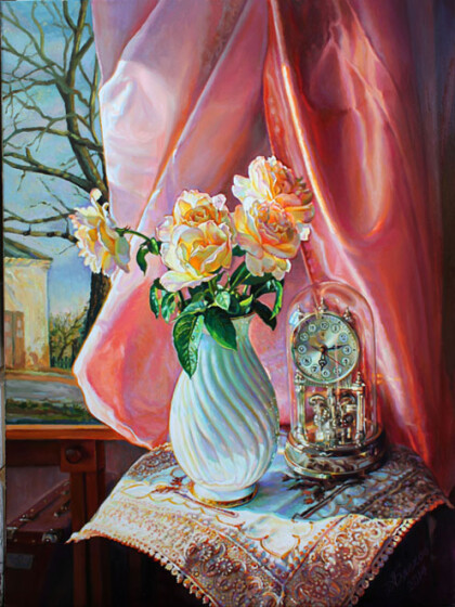 Розы "Глория Дей".