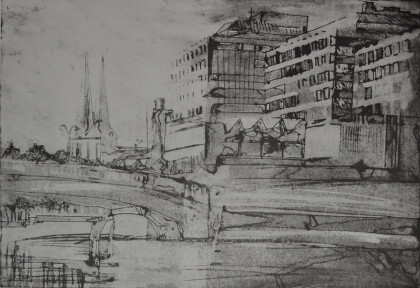 Северный городской пейзаж