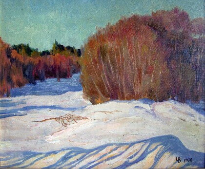 Первый день весны. Забайкалье.