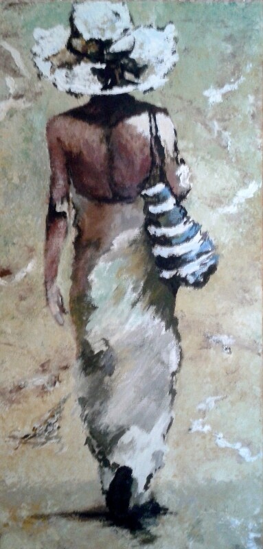 с полосатой сумкой копия кона