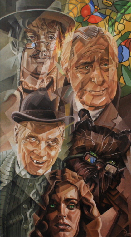 Как причудливо тасуется колода! Кубофутуризм