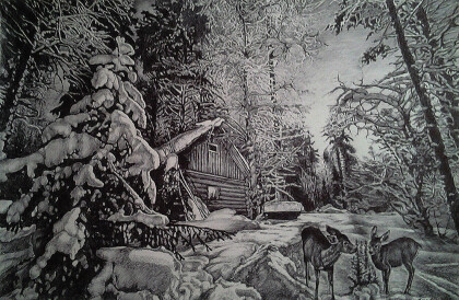 домик лесника