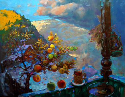 Снег выпал ночью