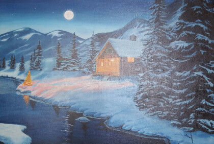 Ночь в лесу