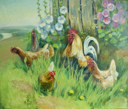 Деревенский пейзаж