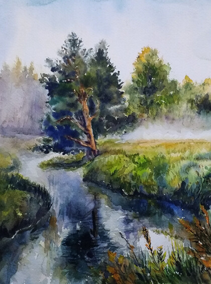 Туман над рекой