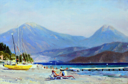 Средиземное море. Вид на Фетхие