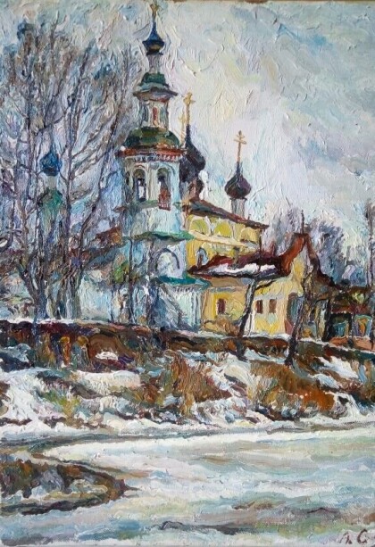 Весна в Вологде