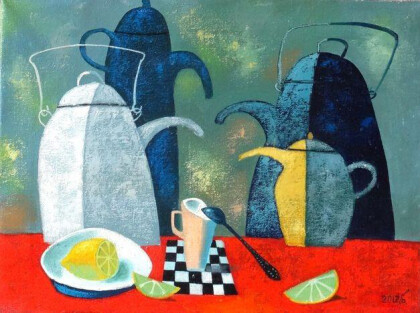 Натюрморт с чайником