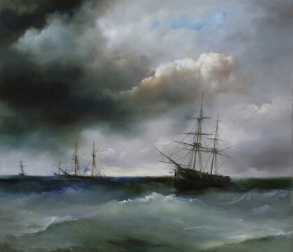 Морской пейзаж "Шторм"