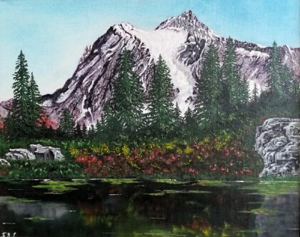 Утро в горах