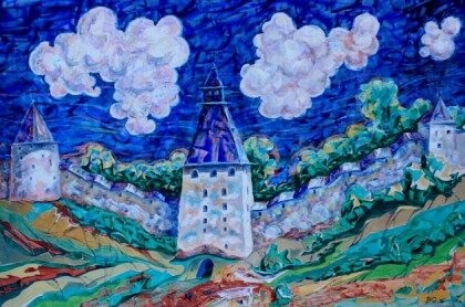 Стены и башни