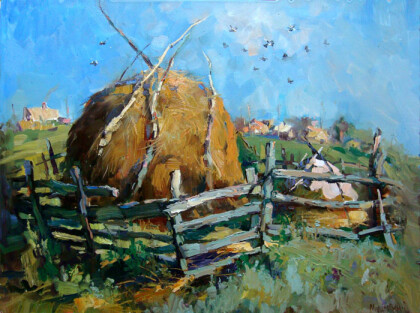 Папа уехал в город