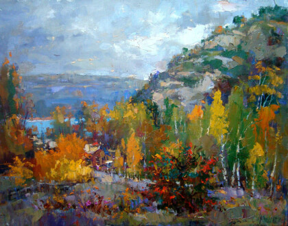 Кончилось жаркое лето