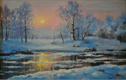 Зимний закат